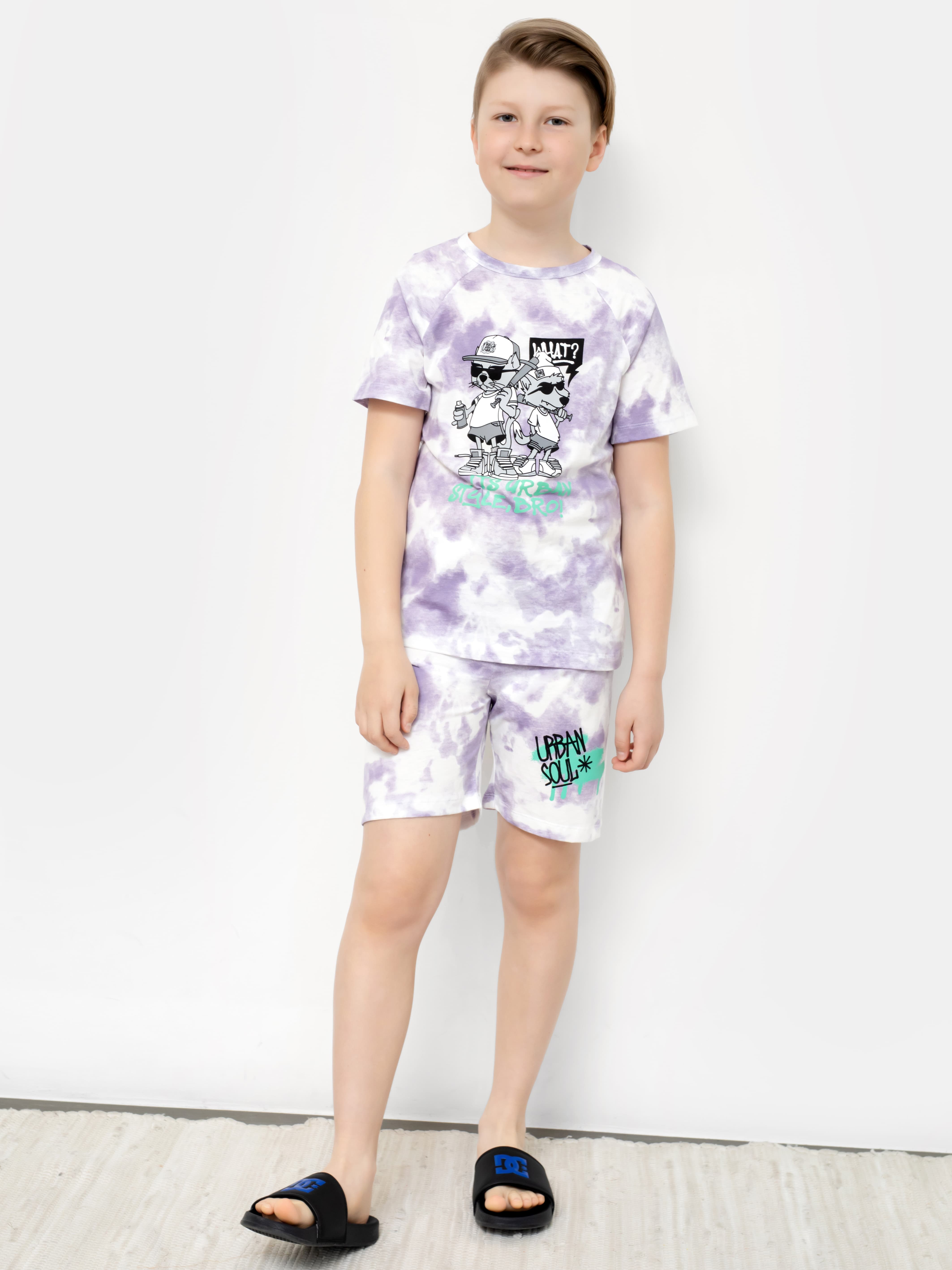 Хлопковый комплект для мальчиков (футболка и шорты) от Mark Formelle